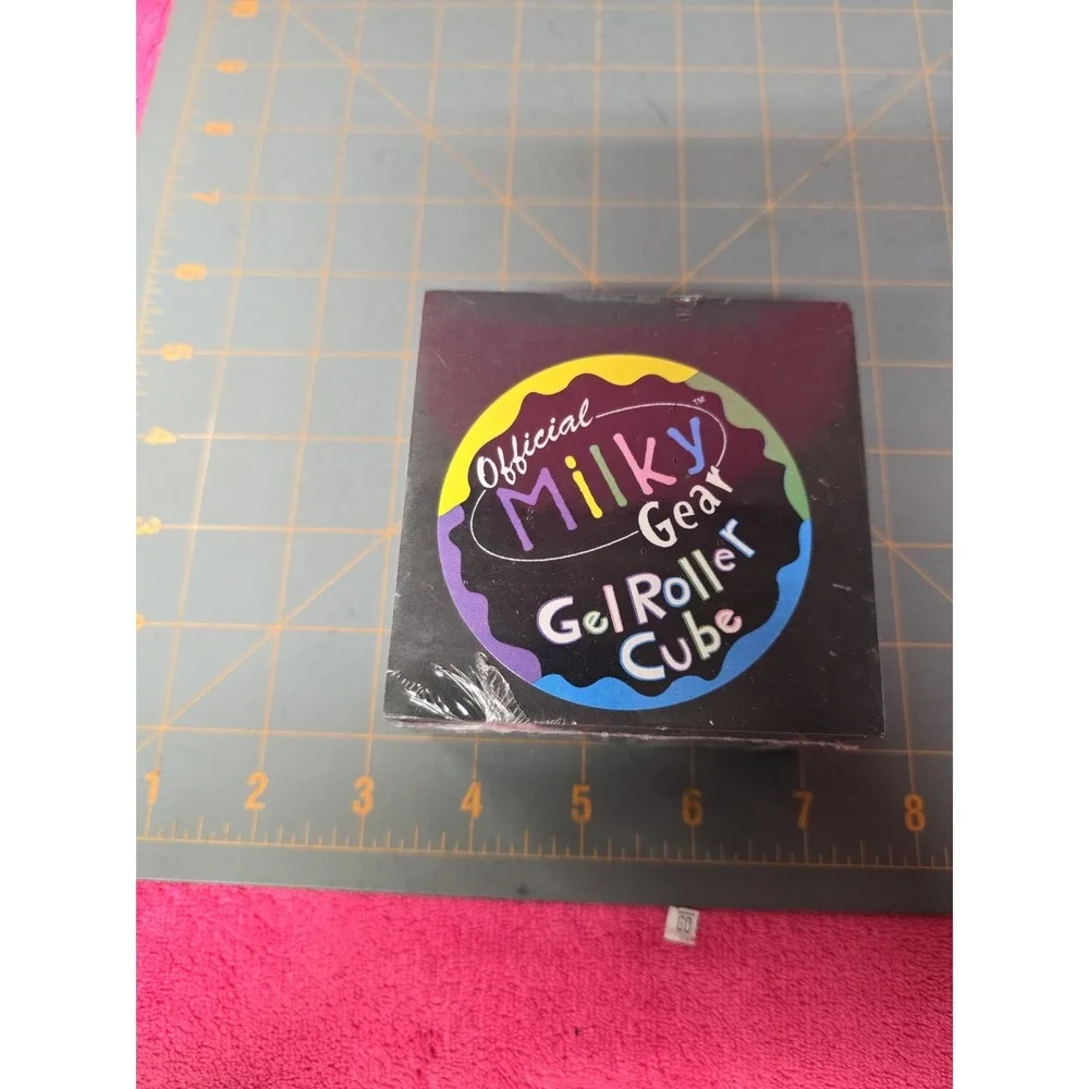 Official 1999 Milky Gear Gel Roller Cube Brand Paper Cube - FACTORY SEALED